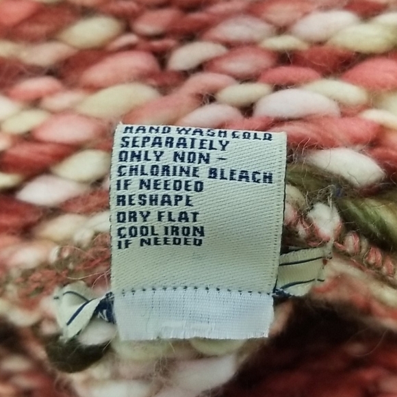 Vintage 90s Maurices Wool Chunky Knit Sweater LG - Picture 6 of 6